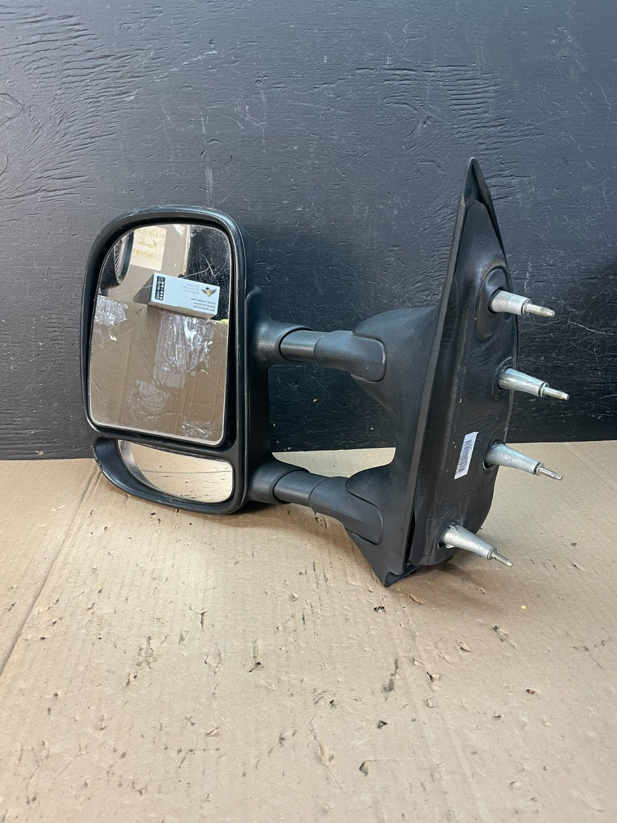 2002-2008 Ford E150 E250 Van Left Driver Side Door View Two Arm Mirror AE07192