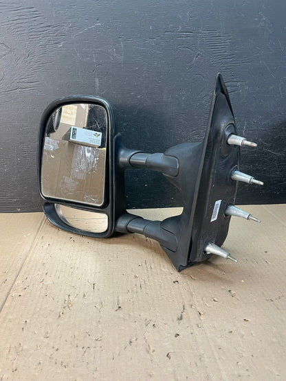 2002-2008 Ford E150 E250 Van Left Driver Side Door View Two Arm Mirror AE07192