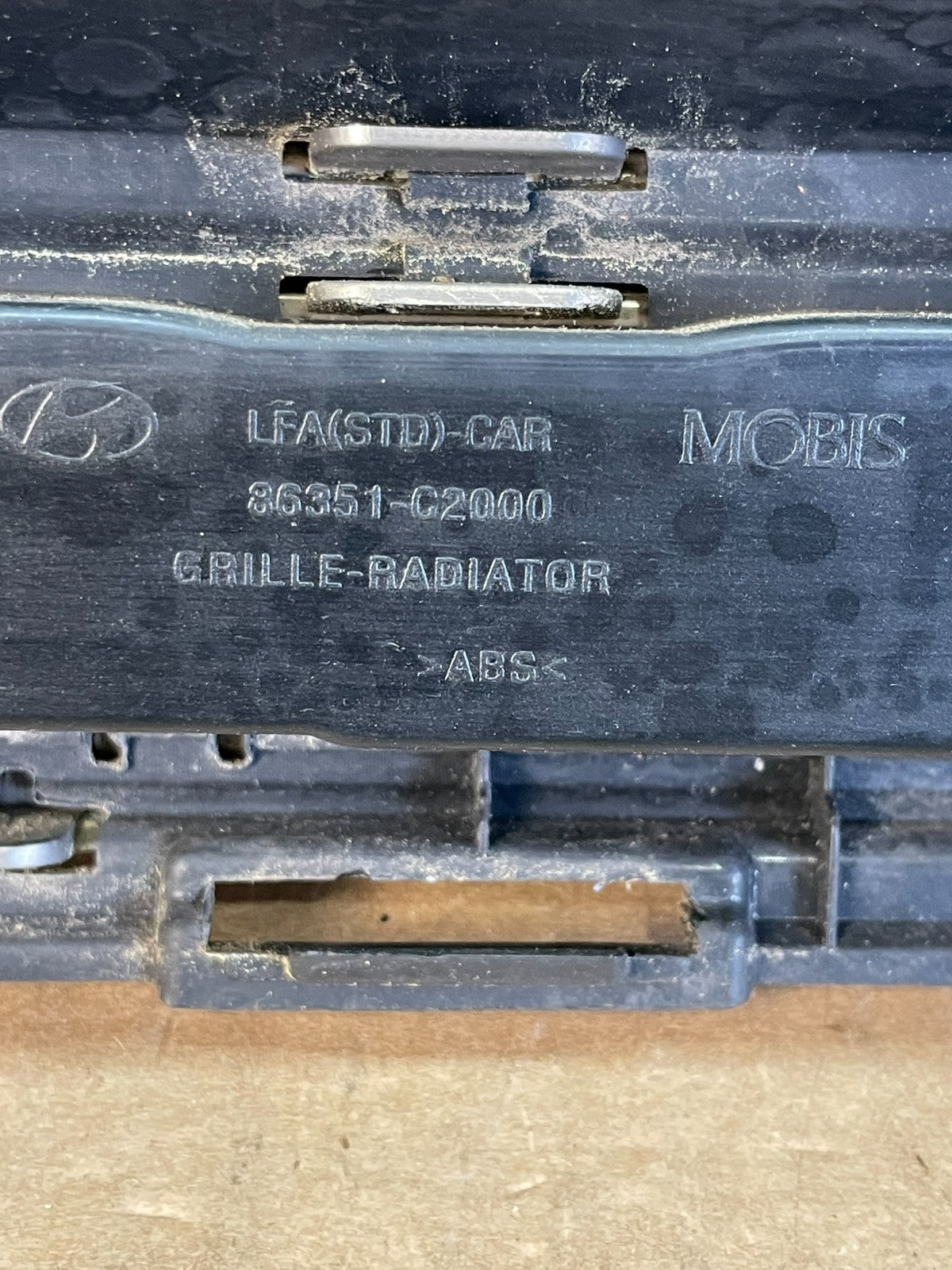 2015 2016 2017 Hyundai Sonata Front Upper Grill Grille AD0445 DG4
