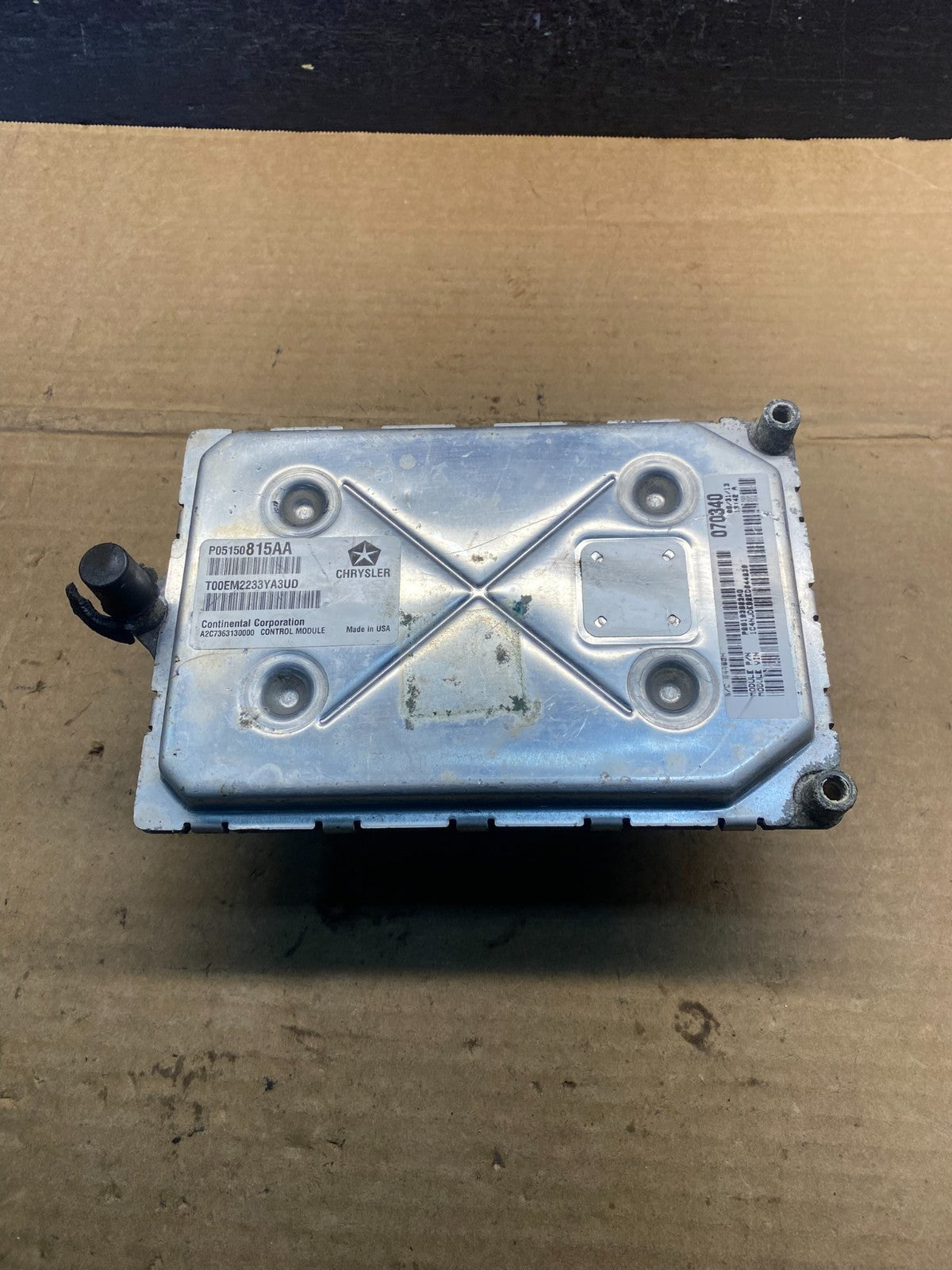 2014 Jeep Compass Patriot Engine Control Module ECM ECU P05150815AA AD3497 DG1