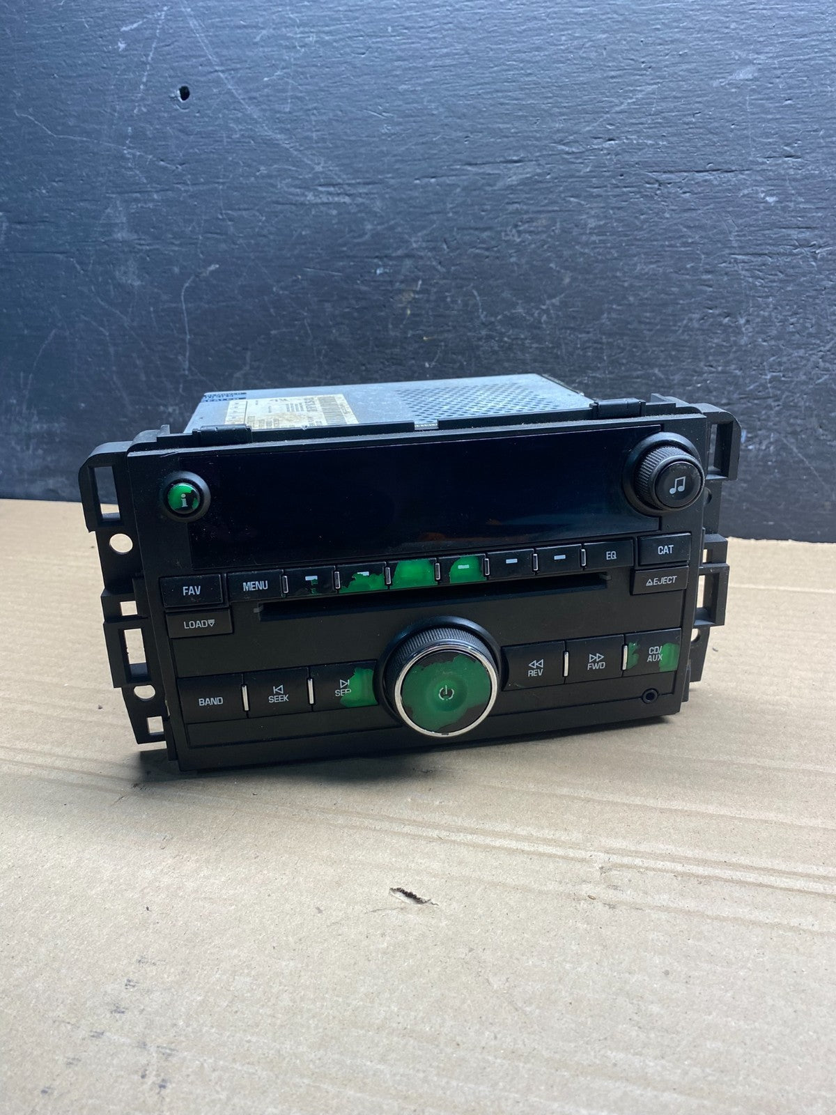 2007 - 2014 Chevrolet GMC Cadillac Buick AM FM CD Radio USB Aux mp3 ad9417 DG0