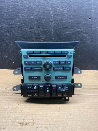 2009 to 2011 Honda Pilot AM FM CD Audio Radio Player Climate Control AE4536 DG0