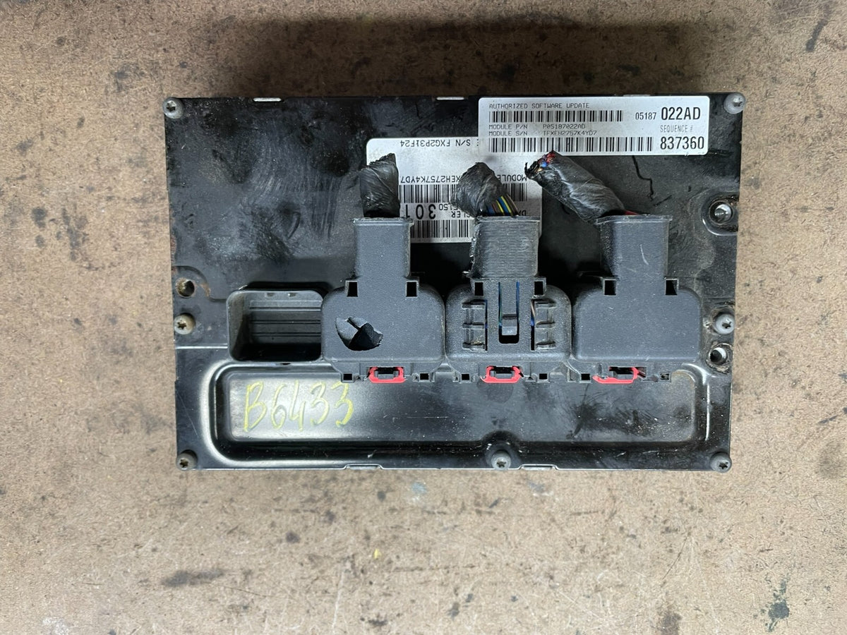 2008 to 2010 Dodge Charger 3.5L Engine Control p05187022ad N4699 DG0