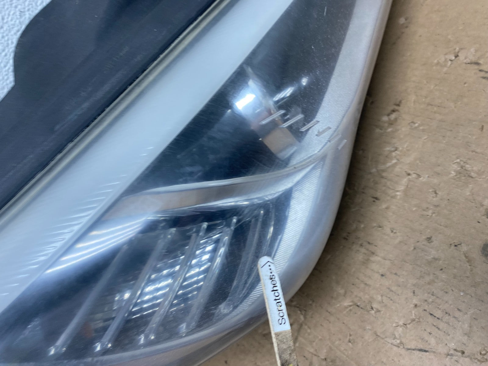 2015-2017 Hyundai Sonata Right Passenger RH Side Halogen Headlight AD8038 DW3