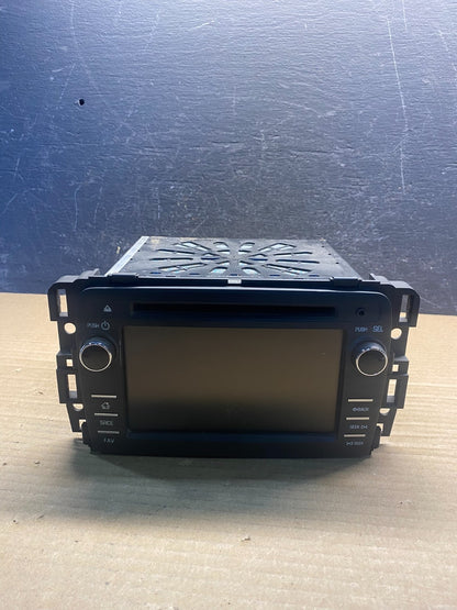 2013 to 2017 Chevrolet Traverse Am Fm Cd Player Radio Screen Display AF3849 DW0