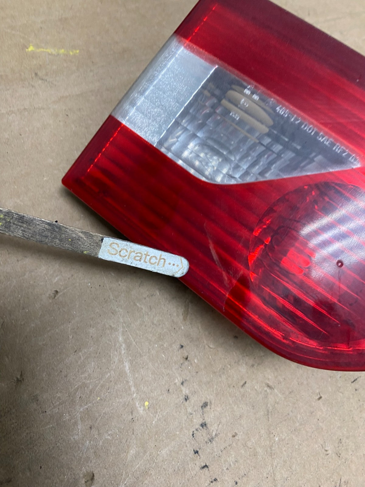 2004 2005 2006 Bmw X3 Left Driver Lh Inner Tail Light OEM W8587 DW3