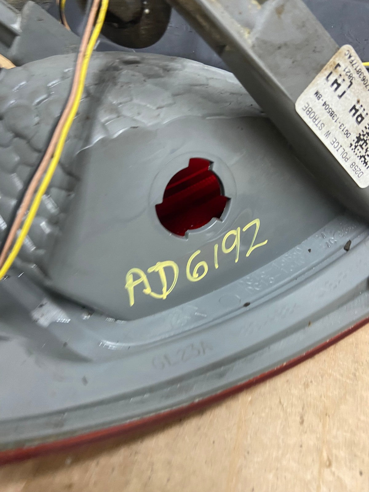 2014 to 2018 Ford Taurus Interceptor Right Passenger RH Tail Light AD6192 LK6