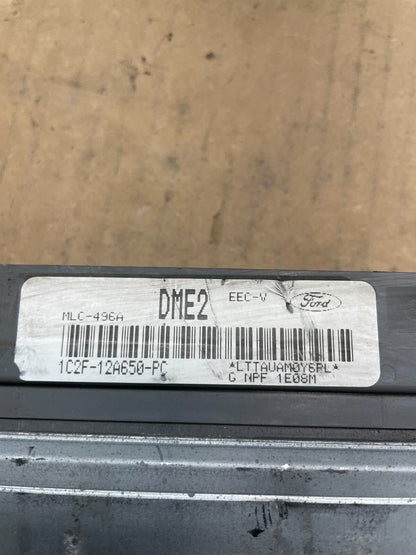 2001 Ford Van E-150 5.4L Engine Control Unit ECU Module 1C2F-12A650-PC R3807 DG3