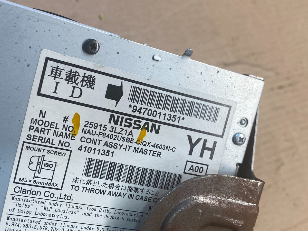 2011 - 2013 Nissan Murano Maxima M35 M37 BOSE Radio CD Navigation R5952 DG6