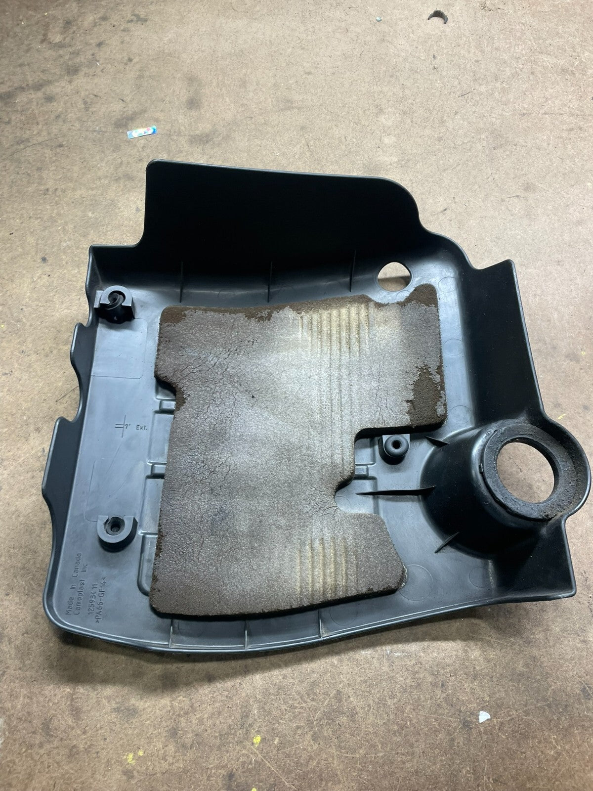 2005 to 2006 Chevrolet Malibu 3.5L Engine Cover Plastic Motor Shield M5305 DG6