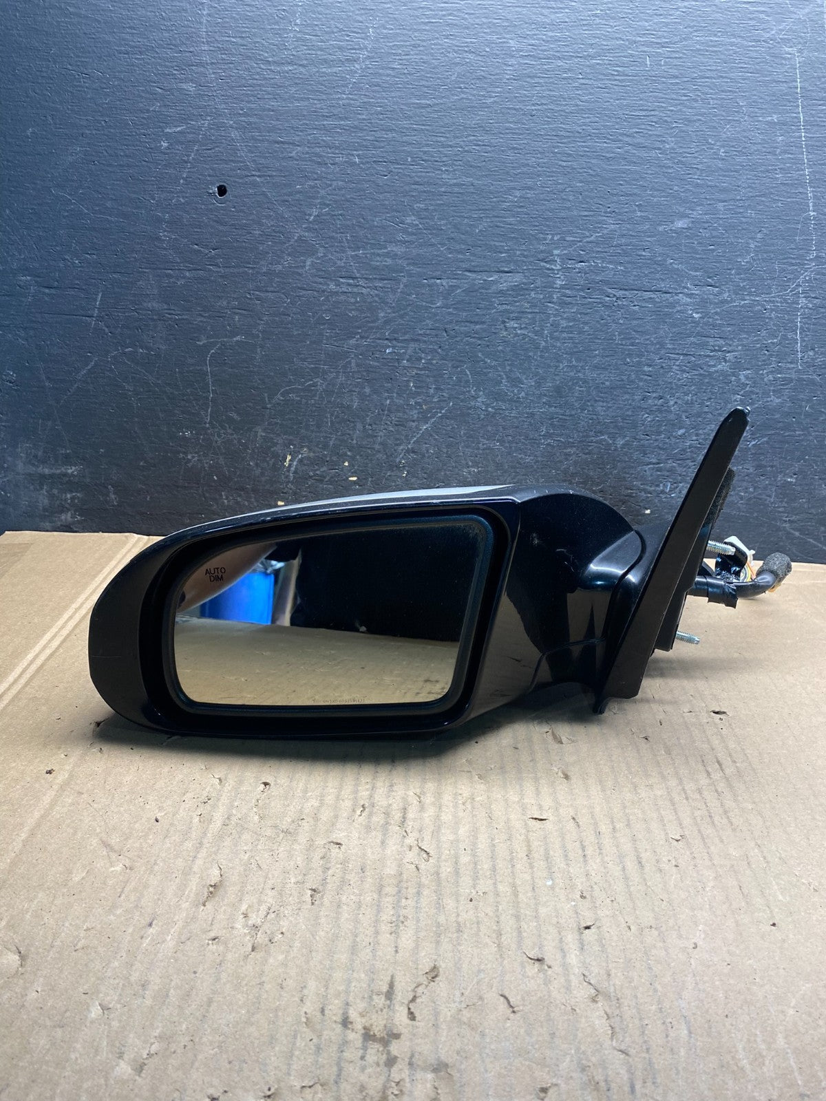 2009 to 2014 Nissan Maxima Left Driver Side View Door Trn Sig Mirror AE7941 DW9