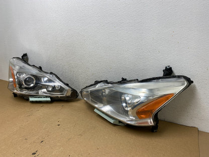 2013 to 2015 Nissan Altima Left+Right Side Set Halogen Headlights AG2033 DW1