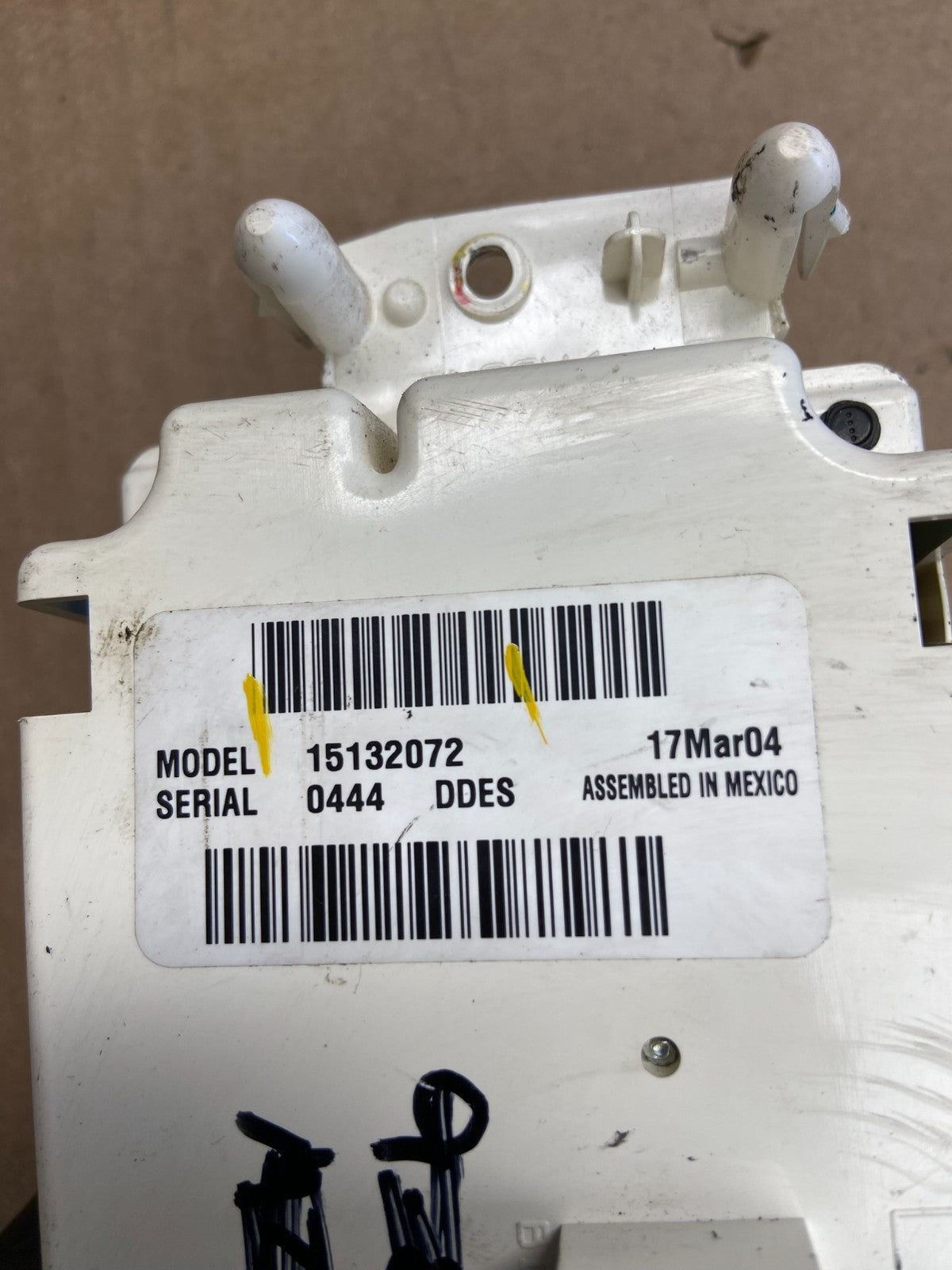 2003-2006 GMC Chevrolet Envoy Trailblazer Climate Control A/C Panel AD2096 DG4