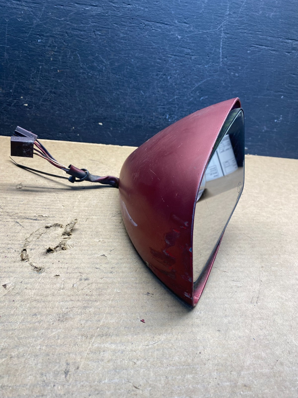 1984 to 1989 Chevrolet Corvette Left Driver View Heated Door Mirror OE ad9907 DG10