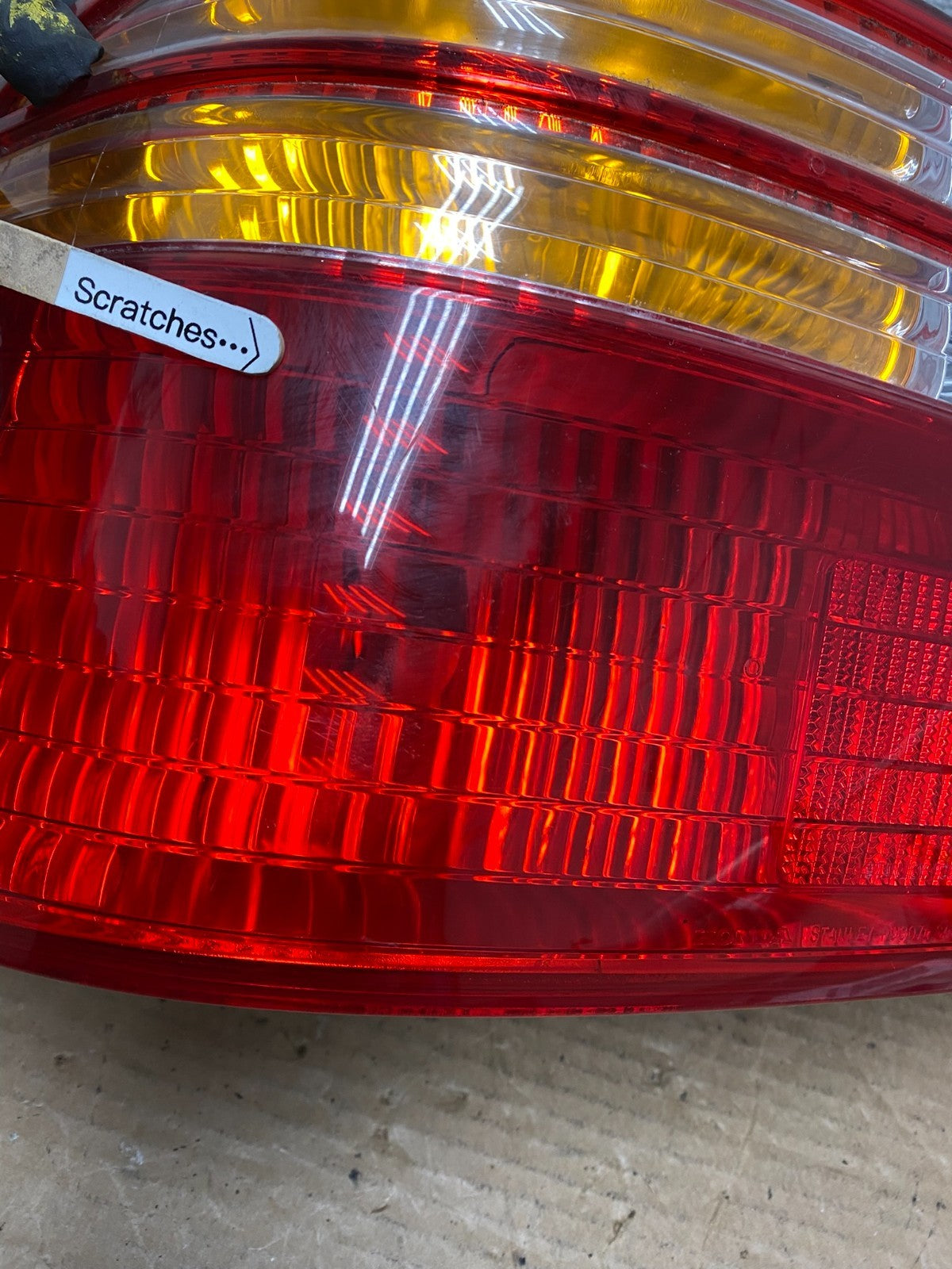 1999 2000 2001 2002 Acura RL Left Driver LH Side Tail Light OEM Z1551 PS3