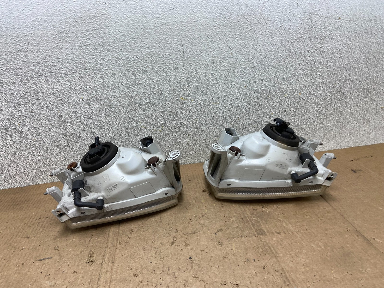 1999-2004 Nissan Pathfinder Left+Right Side Set Halogen Headlights Oem AA7153 DW7