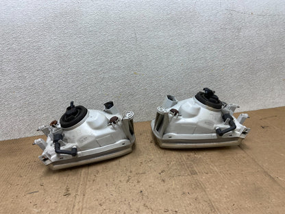 1999-2004 Nissan Pathfinder Left+Right Side Set Halogen Headlights Oem AA7153 DW7