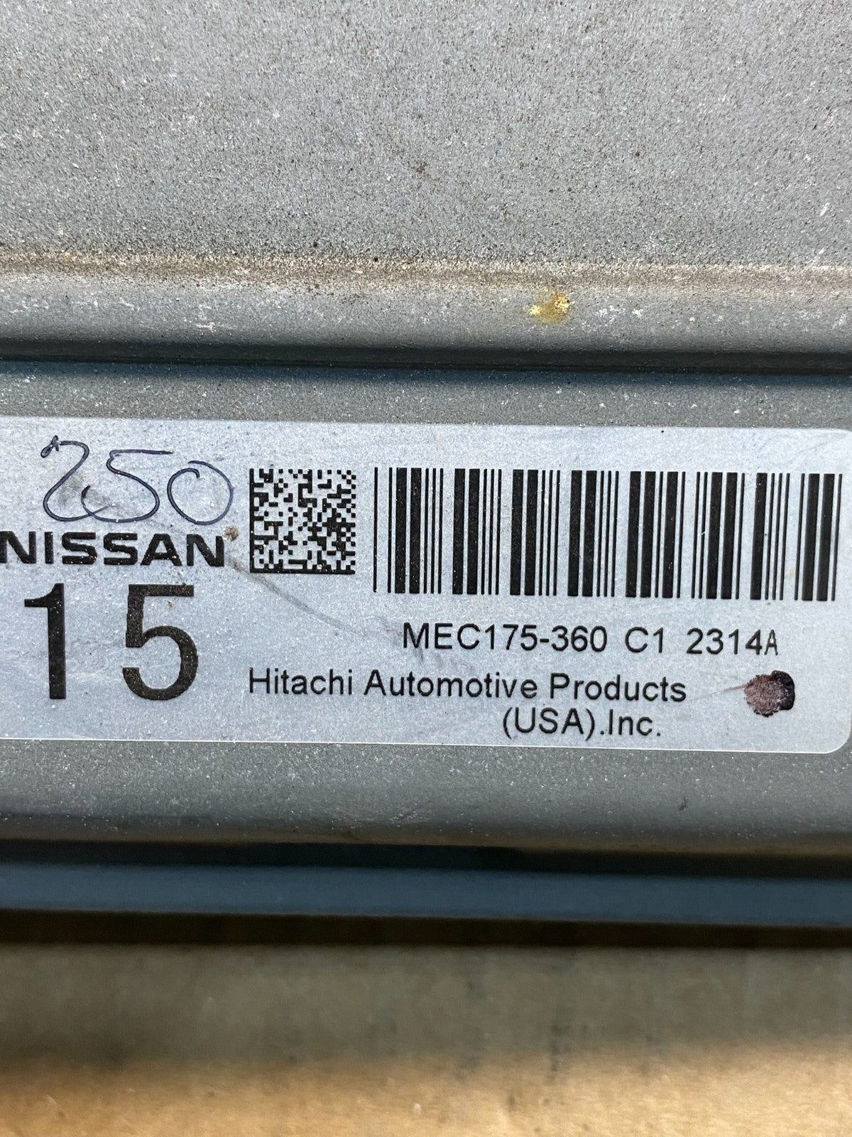 2012 Nissan Titan 5.6L Ecm Ecu Engine Control Computer MEC175-360 C1 ag9732 DG2