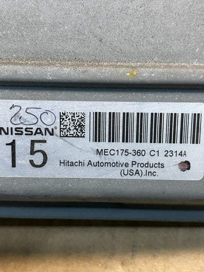 2012 Nissan Titan 5.6L Ecm Ecu Engine Control Computer MEC175-360 C1 ag9732 DG2