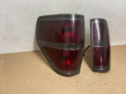 2009 to 2014 Ford F150 F-150 Left+Right Side Tail Lights AH5883 DW1