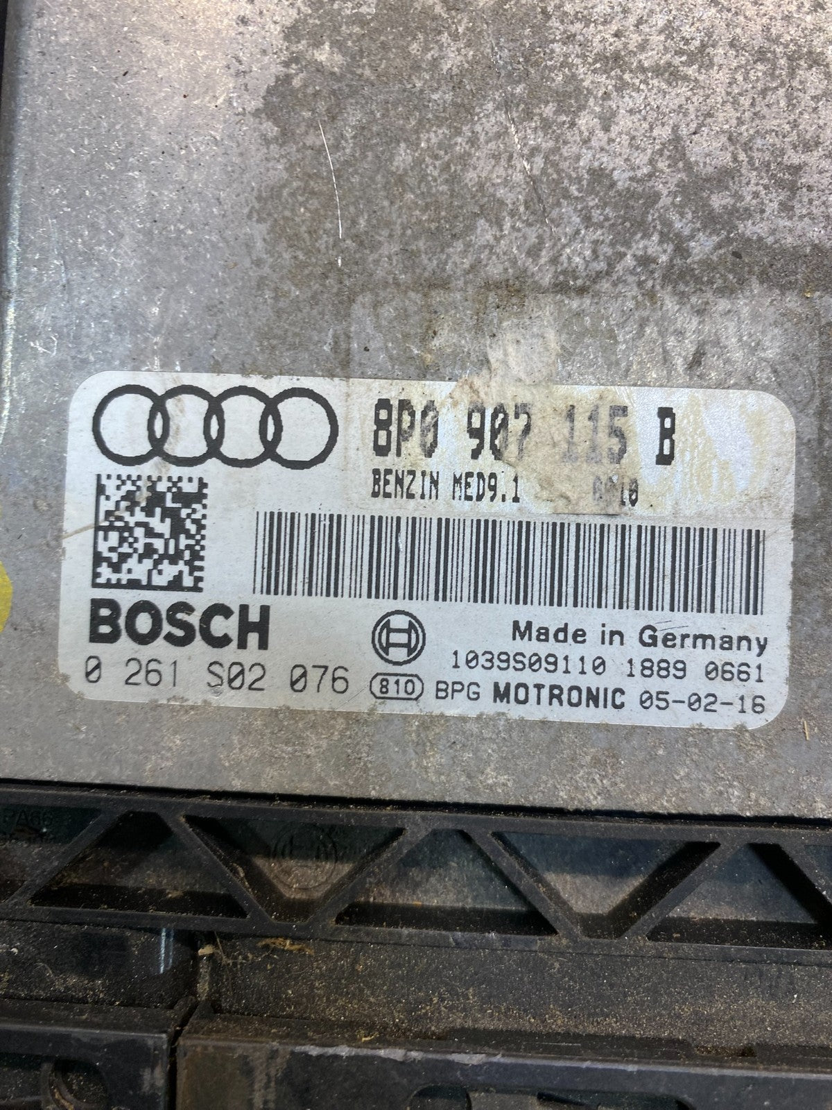 2007 to 2008  Volkswagen EOS 2.0L T ECM Engine Control 8P0907115B ECU ab0513 DG2