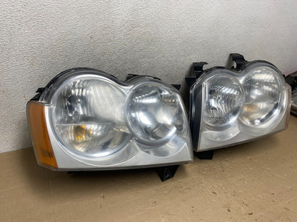 2005-2007 Jeep Grand Cherokee Left+Right Halogen Headlights AI2213 DW2