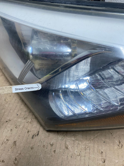 2013 to 2016 Hyundai Santa Fe Left Driver Side Headlight AE8793 LK4