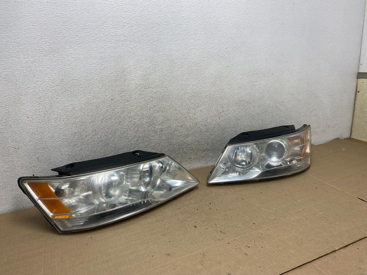 2009 - 2010 Hyundai Sonata Left+Right Side Headlights Halogen AI2173 DW2