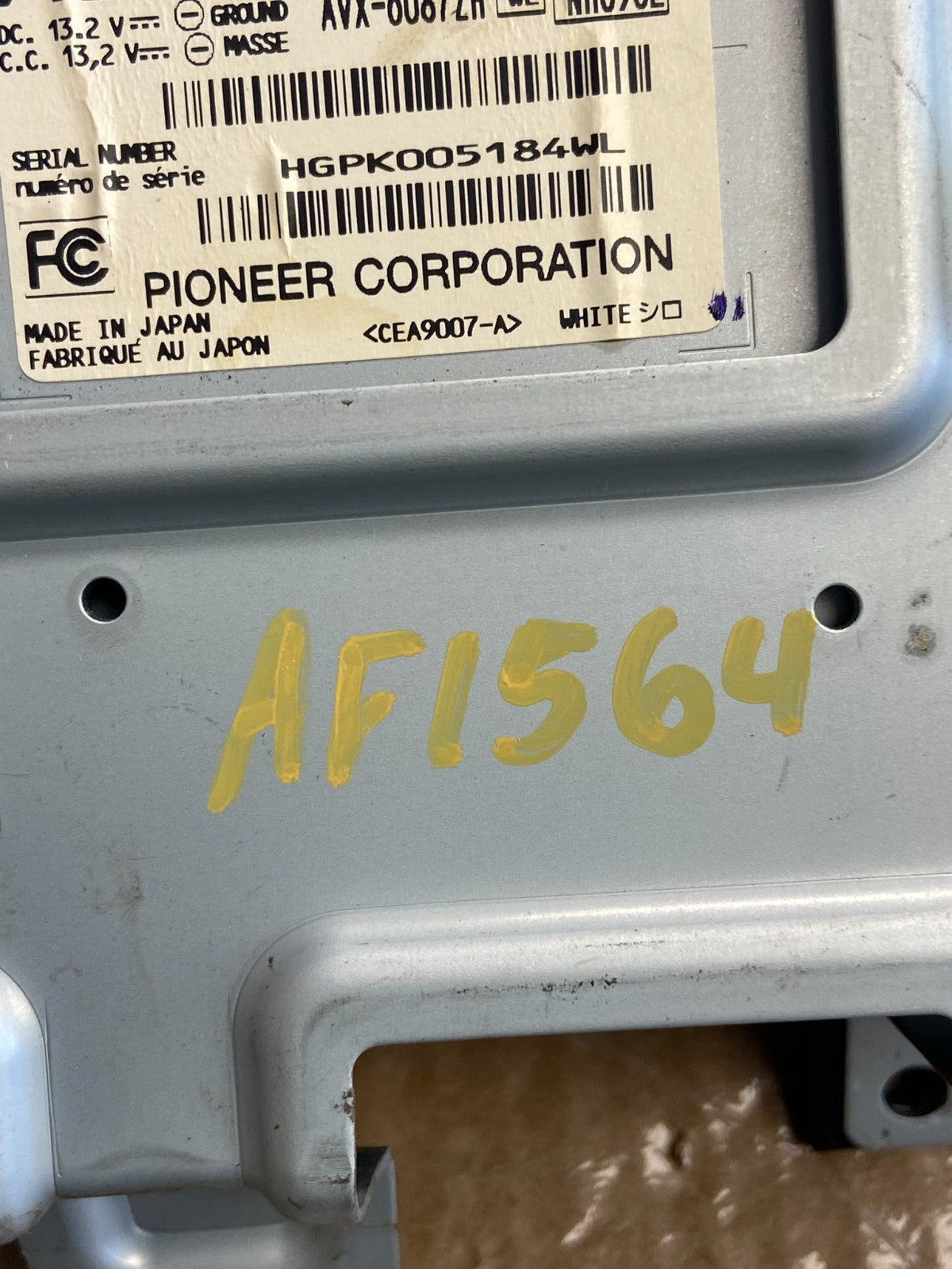2009 2010 2011 Acura TL Screen Display Navigation Radio Information OE AF1564 DG7