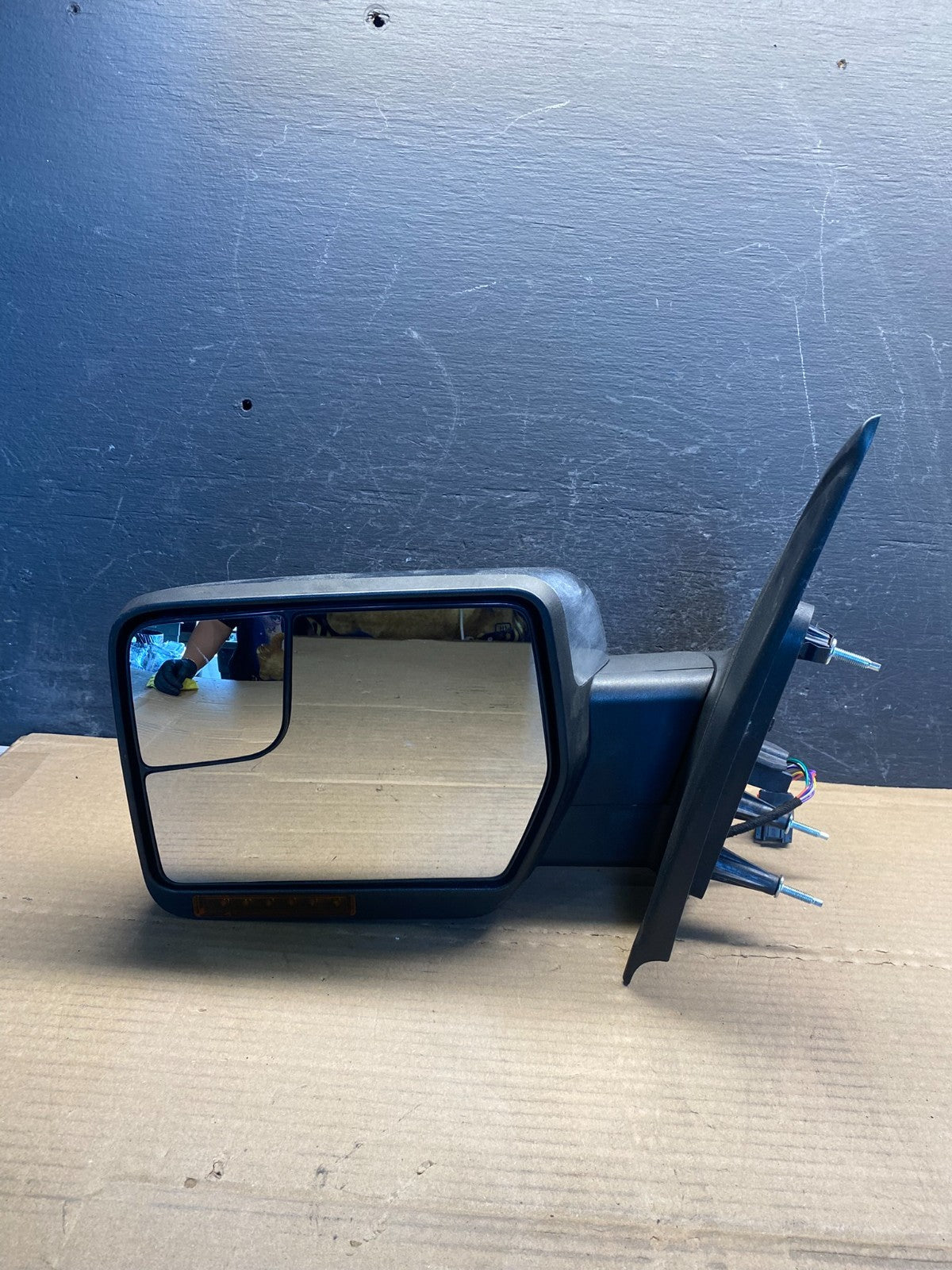 2009 to 2014 Ford F150 Left Driver LH Turn Chrome View Door Mirror AF3927 DW9