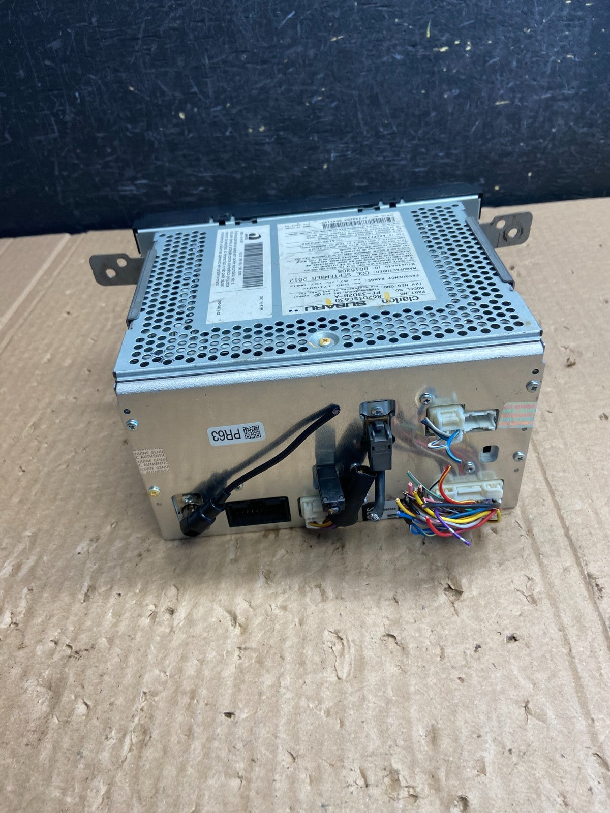2011 to 2013 Subaru Forester AM/FM CD Plater Radio AF6356 DG3