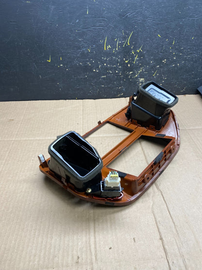 2000 to 2006 Mitsubishi Montero Dash Radio Climate Control Bezel  OEM aa4575 DG4
