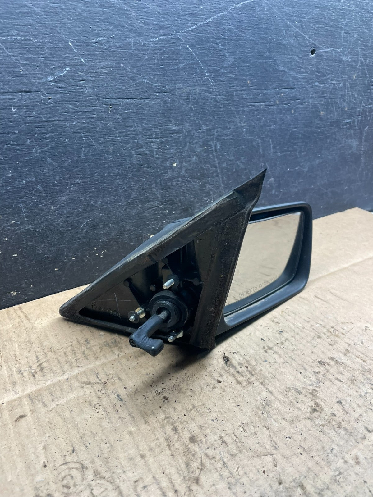 1987 Mitsubishi Tredia Right Passenger Side View Door Mirror R9340 PS6