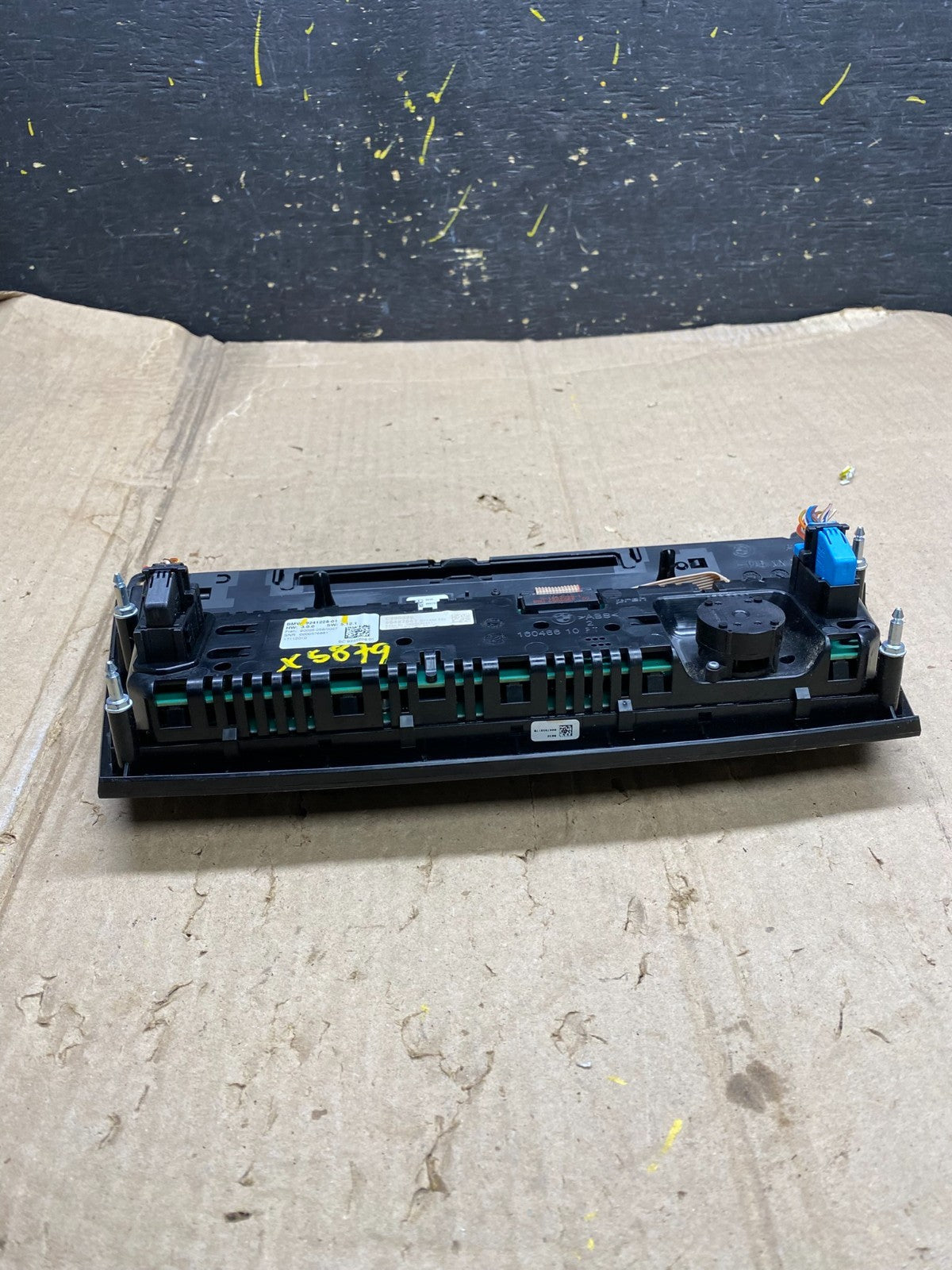 2009-2015 BMW F01 740i 750i Heater Ac Climate Radio Stereo Control OEM X5879 DG5