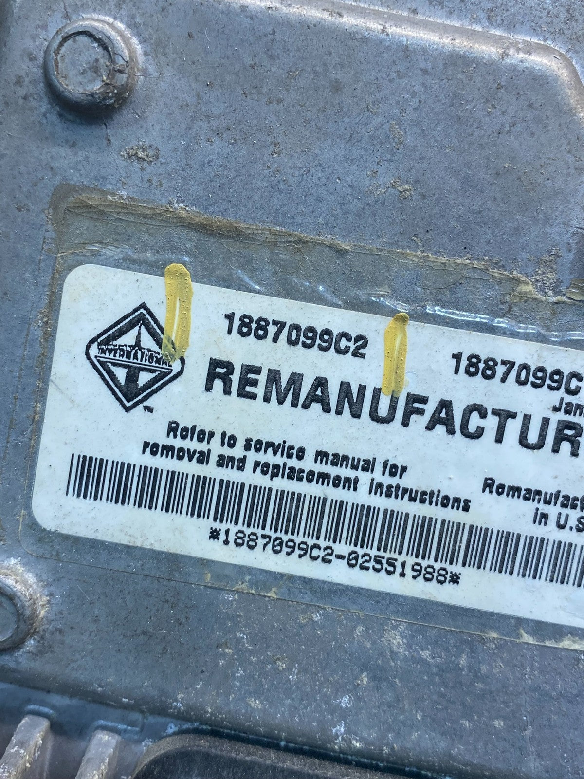 2003 - 2006 Ford F250 F350 6.0L Fuel Injector Module 1887099c2 AH9846 DG2