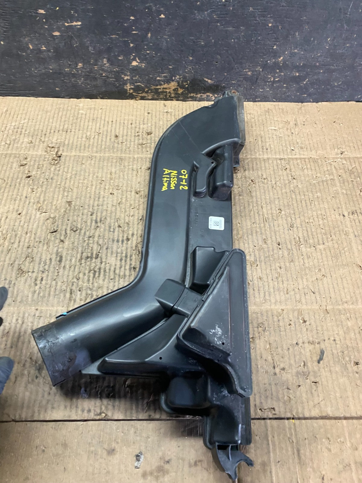 2007 to 2012 Nissan Altima 2.5L Air Duct Tube Resonator 16554-JA000 T9597 DG6