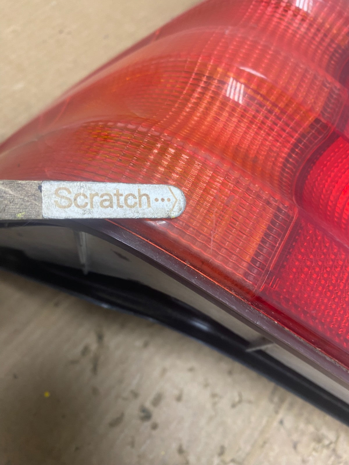1999 to 2002 Mercedes R129 SL500 SL600 Rear Left Driver Side Tail Light W7581 DG3