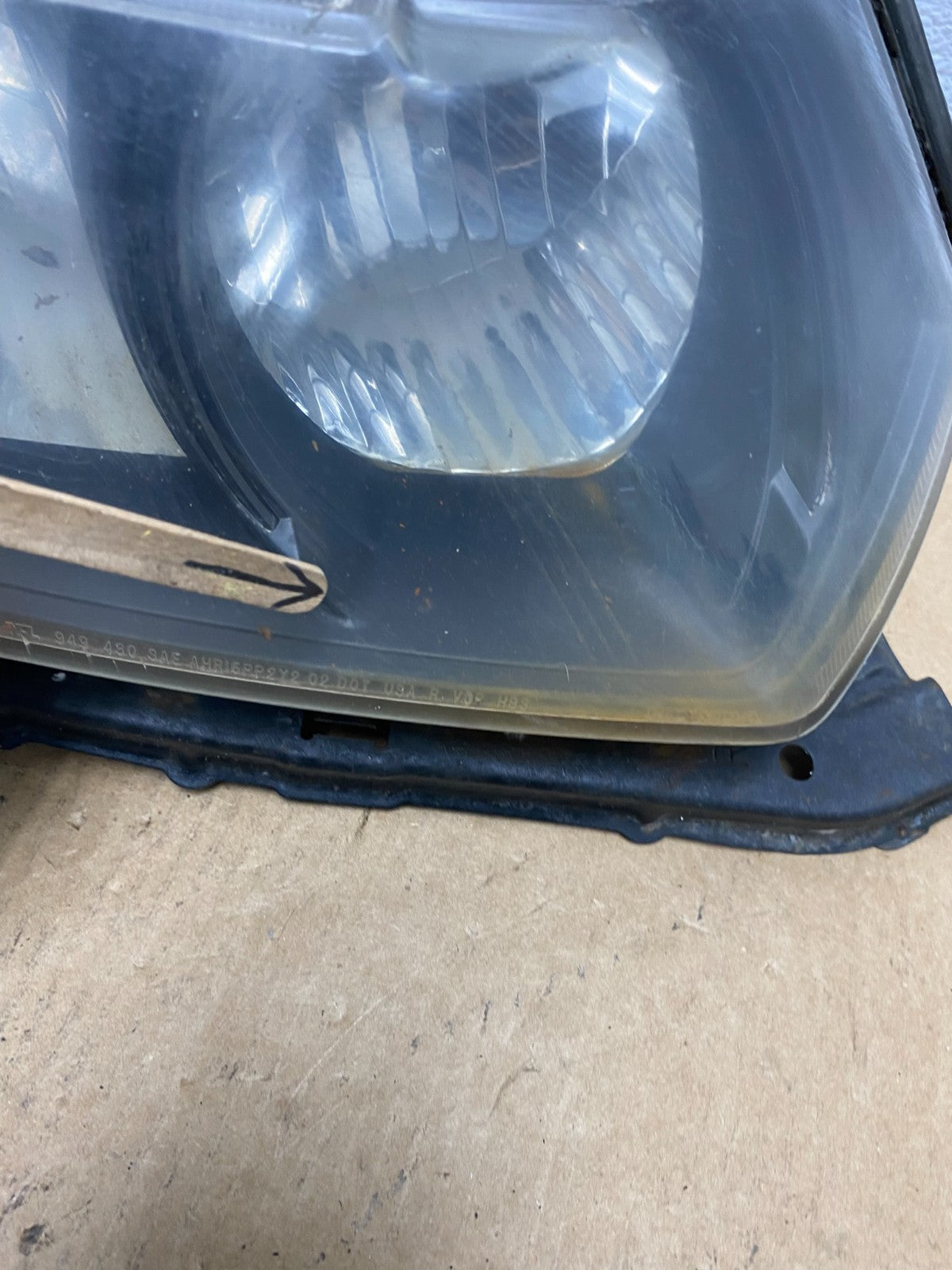 2006 - 2008 Honda Civic Coupe Headlight Halogen Right Passenger Rh Oem AC1803 DW5