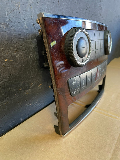 2007-2012 Mercedes X164 GL350 GL450 Climate Control Bezel Wood Switch ac5466 DG1