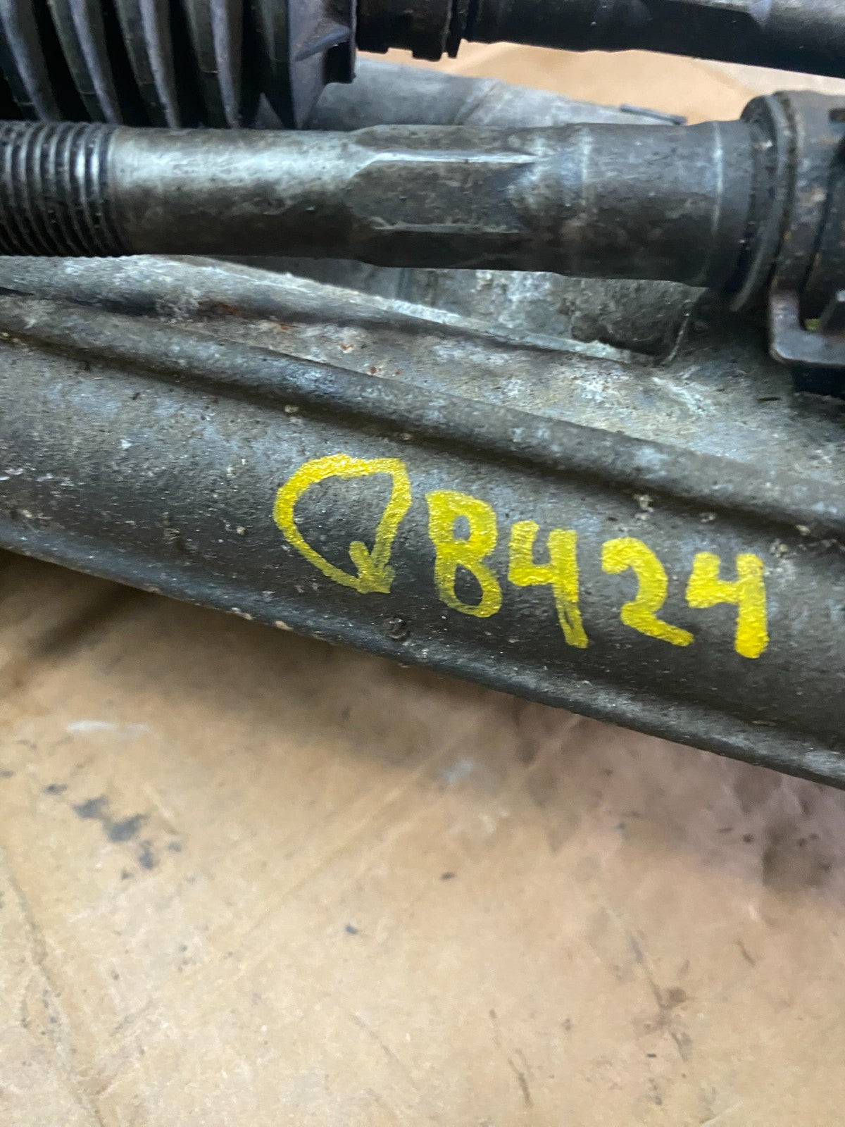 12-20 BMW F30 F32 AWD Power Electric Steering Gear Rack And Pinion 6862300 Q84248