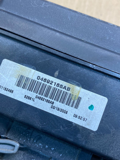 2008 Jeep Grand Cherokee Fuse Box Relay Panel 04692165ab AI9853 DW4