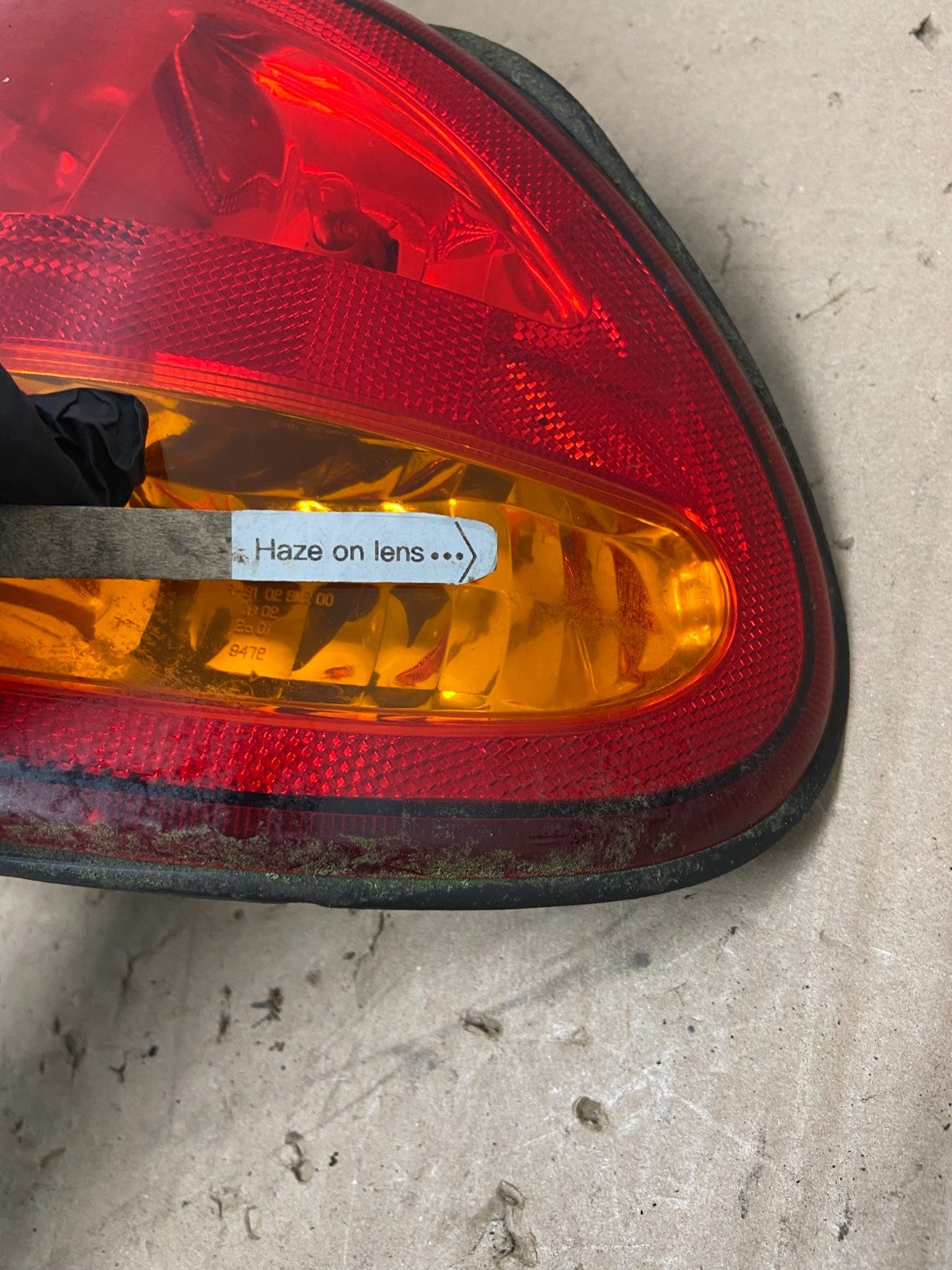 1999 to 2004 Oldsmobile Alero Right Passenger RH Side Tail Light AG5333 DW4