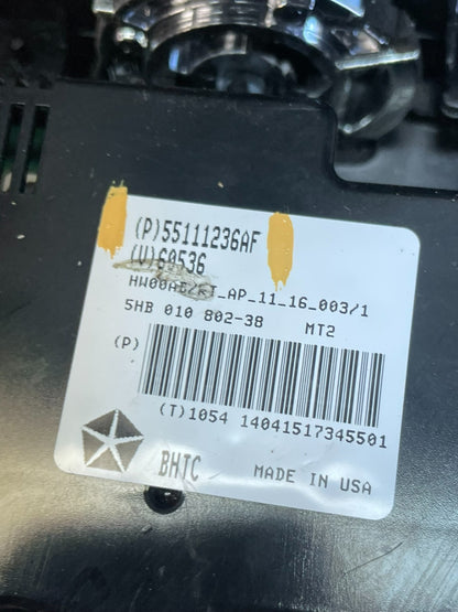 2011-2016 Dodge Grand Caravan Temperature Climate Control AC Heater ac2264 DG5