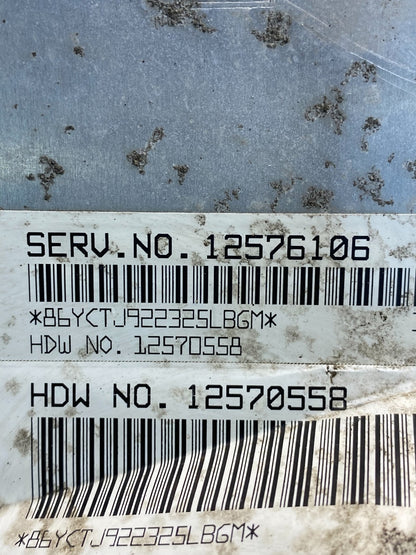 2003 Chevrolet Astro Ecu Engine Control Module Unit Ecm 12576106 AG9432 DW2
