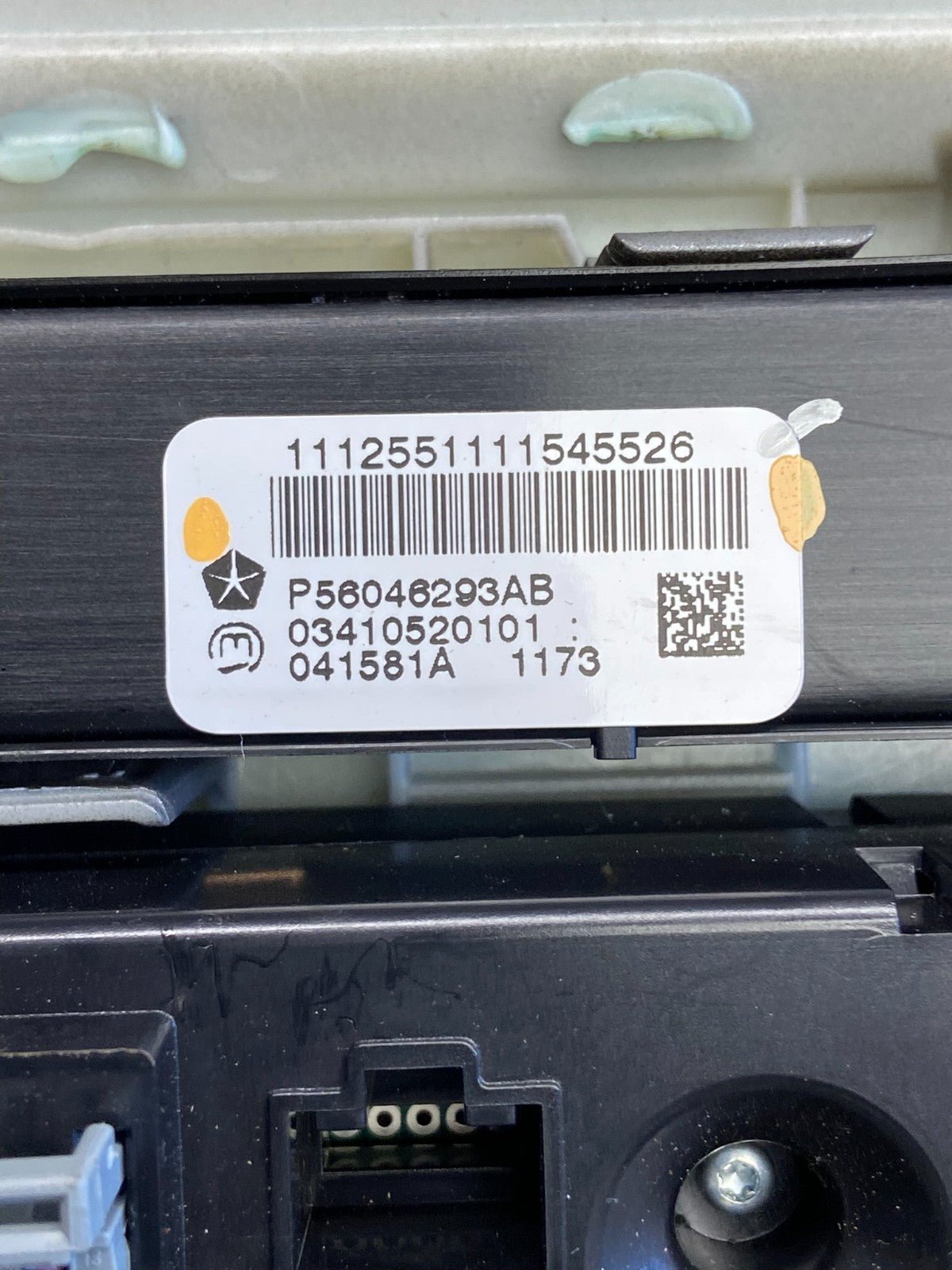 2011-2013 Jeep Grand Cherokee Center Radio Climate Control Bezel Vent AI5937 DG4