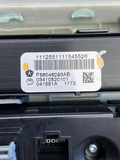 2011-2013 Jeep Grand Cherokee Center Radio Climate Control Bezel Vent AI5937 DG4