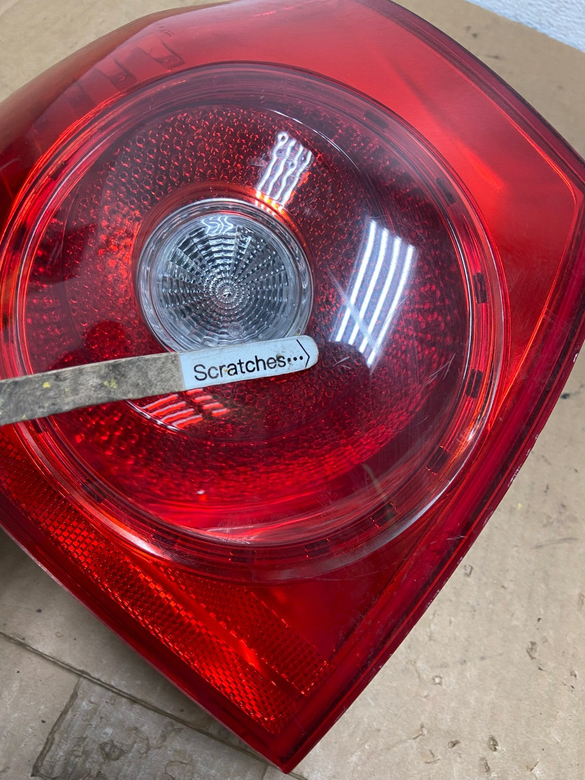 2006 2007 2008 Volkswagen Golf MK5 5 Left Driver LH Tail Light AD3272 LK3