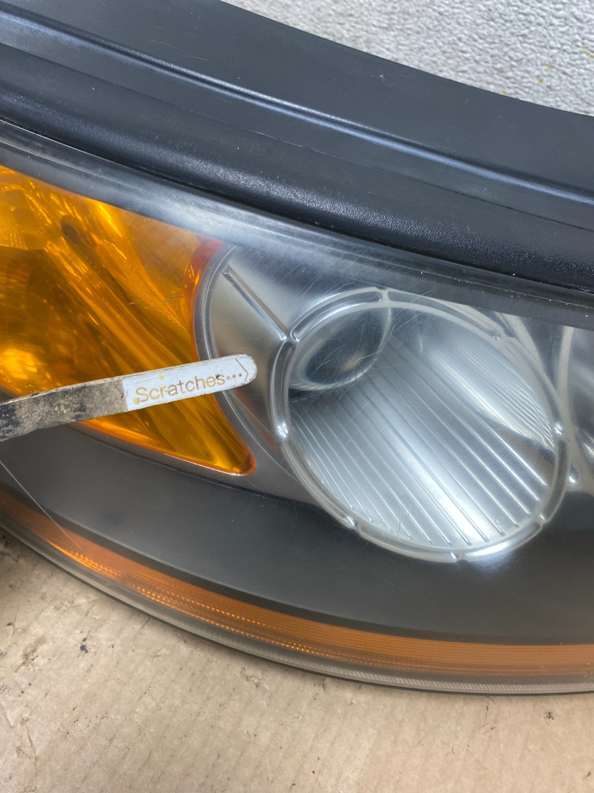 2007 2008 2009 Hyundai Santa Fe Right Passenger Halogen Headlight AI8955 DW3