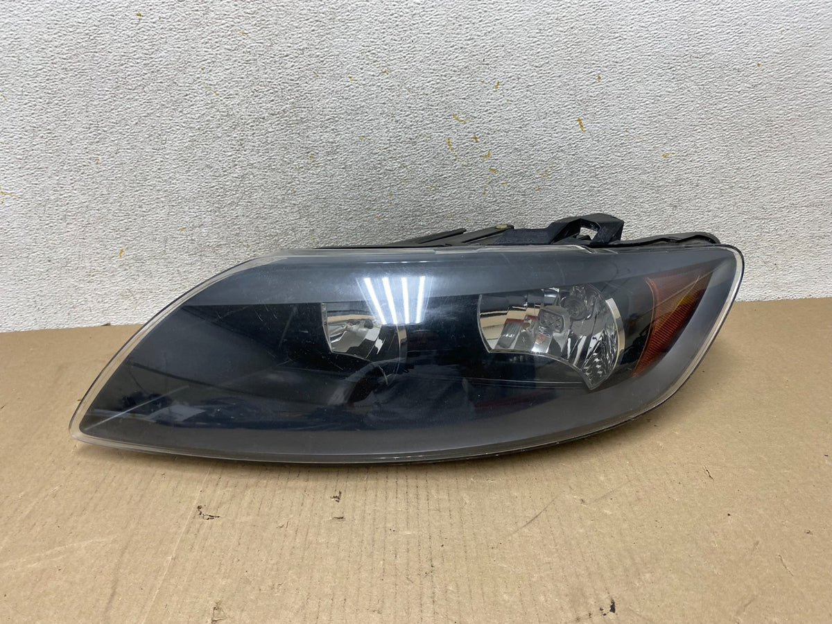 2007- 2009 Audi Q7 Left Driver LH Side Black Halogen Headlight AH6731 DW0