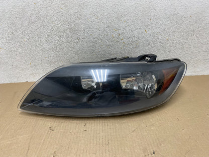2007- 2009 Audi Q7 Left Driver LH Side Black Halogen Headlight AH6731 DW0